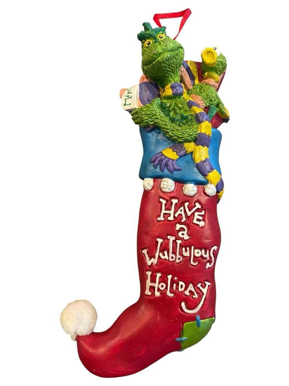 Grinch “Have a Wubbulous Holiday” Midwest Cannon Falls Ornament—